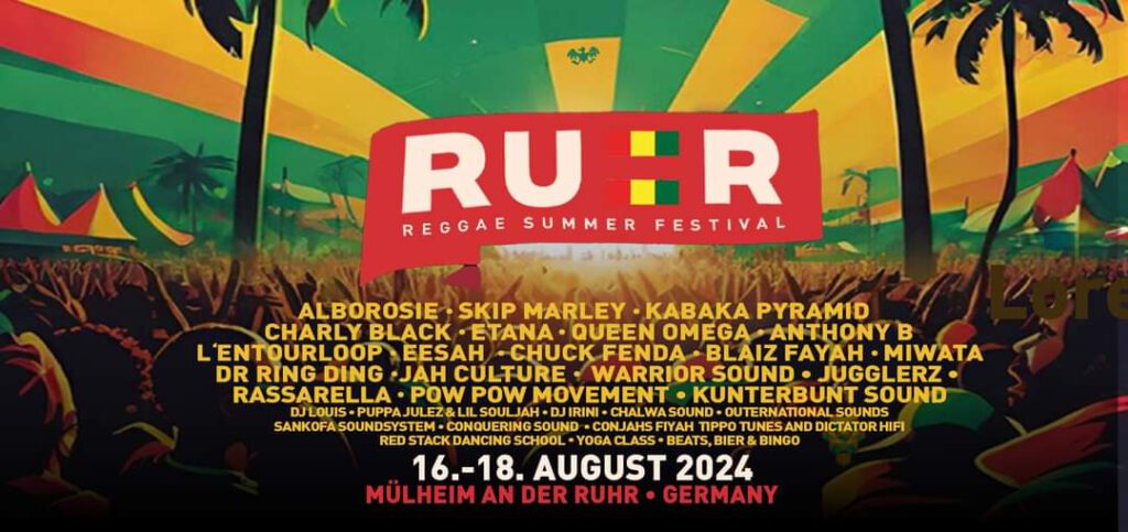 Plakat Ruhr Reggae